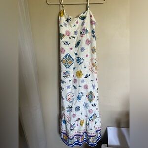 European Theme Maxi Dress